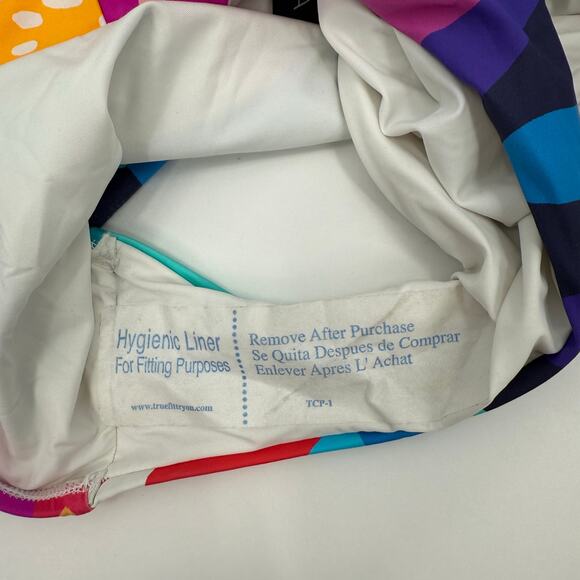 La Blanca Bikini Bottoms Swim Size 10 NEW Eclectic Shore V-Front High Waist NWOT - Picture 12 of 13